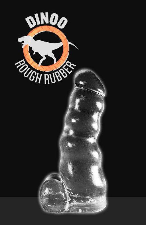 Dinoo - Dilong - Anal Dildo - 25 cm - Transparent-Erotiekvoordeel.nl