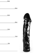 Dinoo - Erketu - dildo - 27 x 6,3 cm - czarny-Erotiekvoordeel.nl
