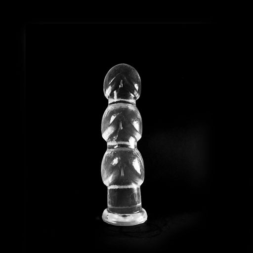 Dinoo - Gaston - XXL Butt Plug - 27.5 x 8 cm - Transparent-Erotiekvoordeel.nl