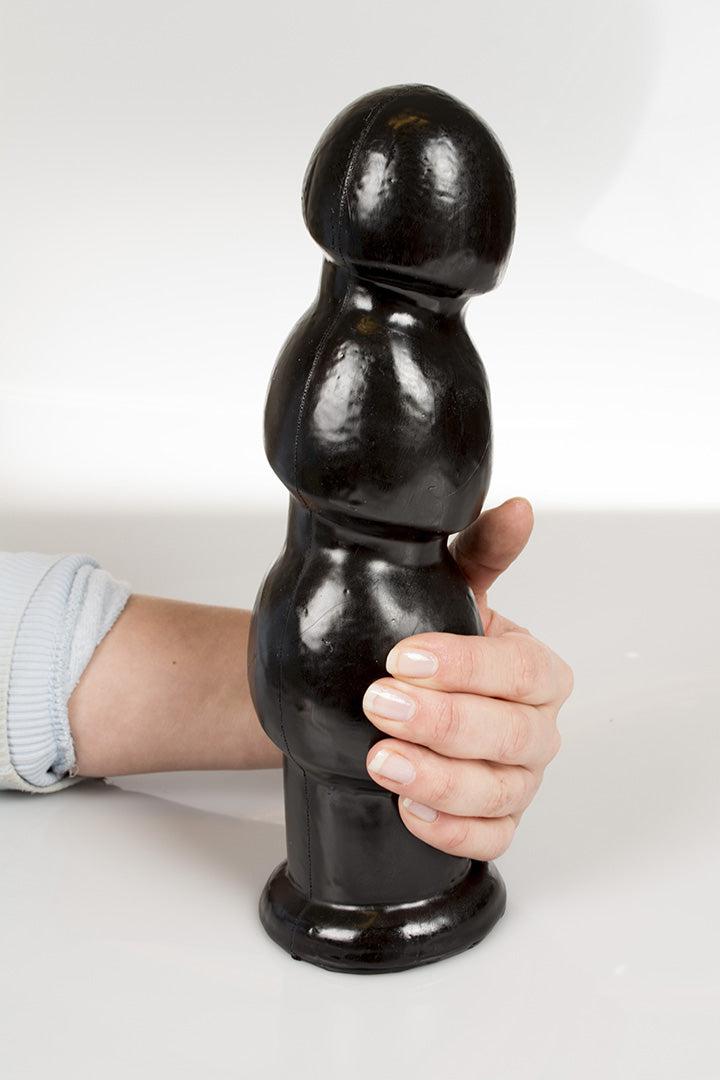 Dinoo - Gaston - Plug anale XXL - 27,5 x 8 cm - Nero-Erotiekvoordeel.nl