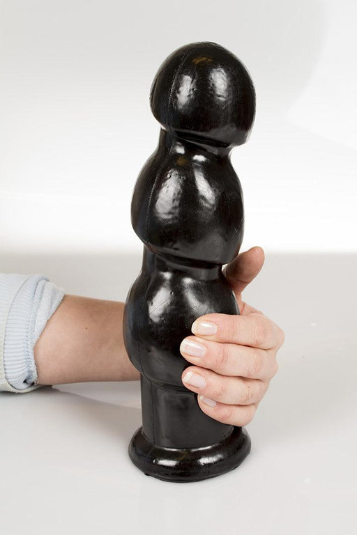 Dinoo - Gaston - XXL Butt Plug - 27.5 x 8 cm - Black-Erotiekvoordeel.nl