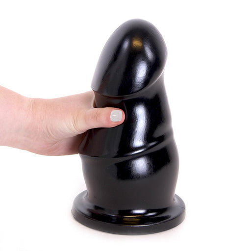 Dinoo HUNG - Byte - Vac-U-Lock Compatable Dildo - 22 x 9 cm - Zwart-Erotiekvoordeel.nl