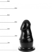 Dinoo HUNG - Byte - Vac-U-Lock Compatable Dildo - 22 x 9 cm - Zwart-Erotiekvoordeel.nl
