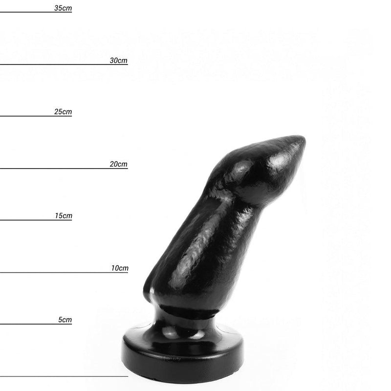 Dinoo HUNG - Dingo - Vac-U-Lock-kompatibler Dildo - 23 x 7 cm - Schwarz-Erotiekvoordeel.nl