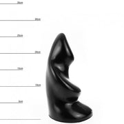 Dinoo HUNG - Grim - Vac-U-Lock Compatible Dildo - 26 x 7 cm - Black-Erotiekvoordeel.nl