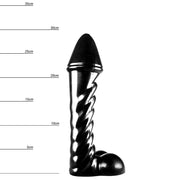 Dinoo - Irritator - Gode - 29 x 7,6 cm - Noir-Erotiekvoordeel.nl