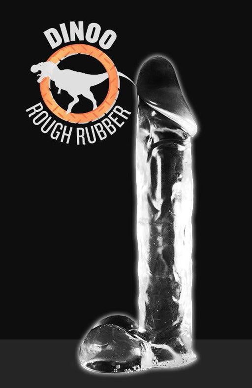 Dinoo - Krito - Dildo - 33 x 7,8 cm - Transparent-Erotiekvoordeel.nl