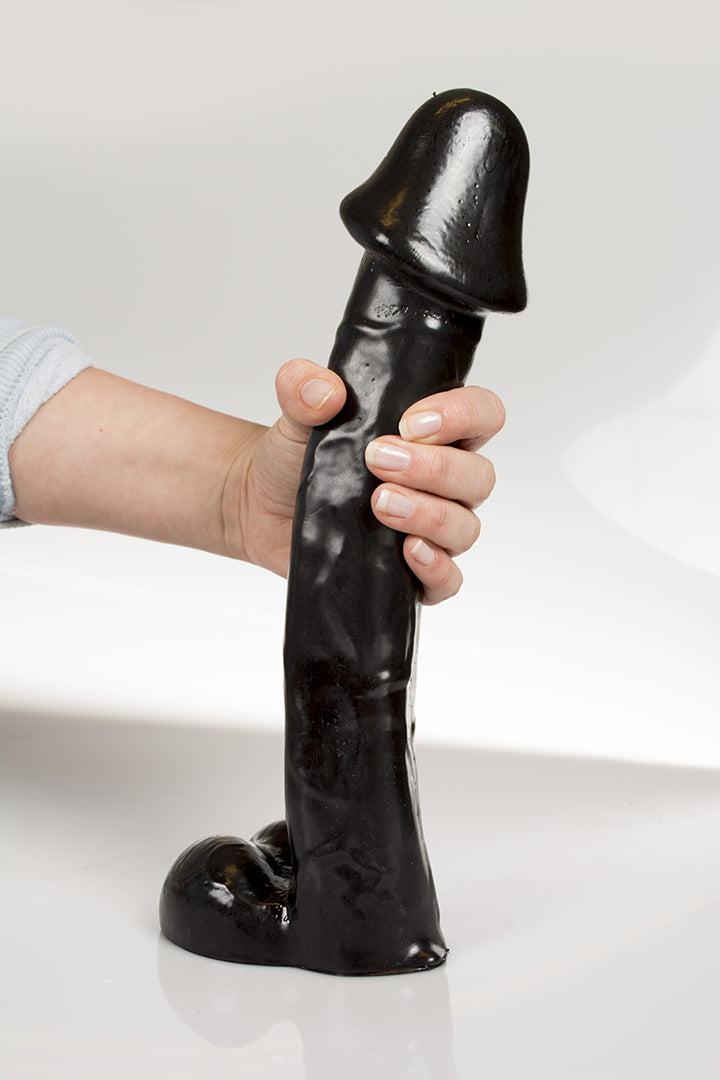 Dinoo - Krito - Dildo - 33 x 7,8 cm - Black-Erotiekvoordeel.nl