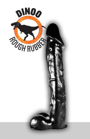 Dinoo - Krito - Dildo - 33 x 7,8 cm - Black-Erotiekvoordeel.nl