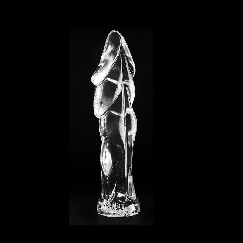 Dinoo - Liaxiornis - Dildo - 22 x 5,8 cm - Transparent - Erotiekvoordeel.nl