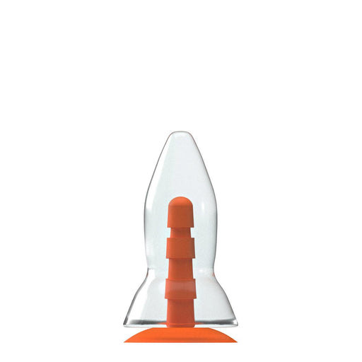 Dinoo Primal Desires - Anky - Dildo grande con ventosa - Trasparente-Erotiekvoordeel.nl