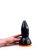 Dinoo Primal Desires - Anky - Large Dildo With Suction Cup - Black-Erotiekvoordeel.nl