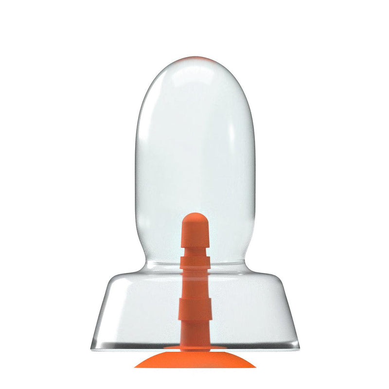 Dinoo Primal Desires - Bracho - Gros gode avec ventouse - Transparent-Erotiekvoordeel.nl