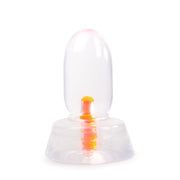 Dinoo Primal Desires - Bracho - Gros gode avec ventouse - Transparent-Erotiekvoordeel.nl