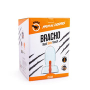 Dinoo Primal Desires - Bracho - Gros gode avec ventouse - Transparent-Erotiekvoordeel.nl