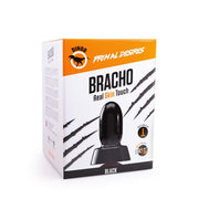 Dinoo Primal Desires - Bracho - Large Dildo With Suction Cup - Black-Erotiekvoordeel.nl