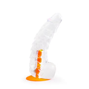 Dinoo Primal Desires - Bronto - Large Dildo With Suction Cup - Transparent-Erotiekvoordeel.nl