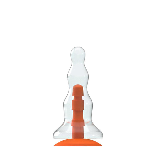 Dinoo Primal Desires - Dilo - Large Dildo With Suction Cup - Transparent-Erotiekvoordeel.nl