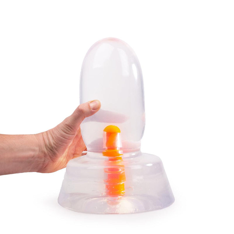 Dinoo Primal Desires - Bracho - Grote Dildo Met Zuignap - Transparant-Erotiekvoordeel.nl