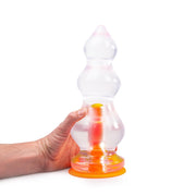 Dinoo Primal Desires - Hadro - Grote Dildo Met Zuignap - Transparant-Erotiekvoordeel.nl