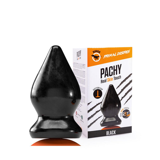 Dinoo Primal Desires - Pachy - Dildo grande con ventosa - Nero-Erotiekvoordeel.nl