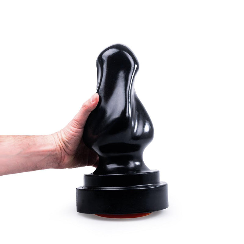 Dinoo Primal Desires - Parasaur - Gros gode avec ventouse - Noir-Erotiekvoordeel.nl