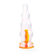 Dinoo Primal Desires - Spino - Large Dildo With Suction Cup - Transparent-Erotiekvoordeel.nl