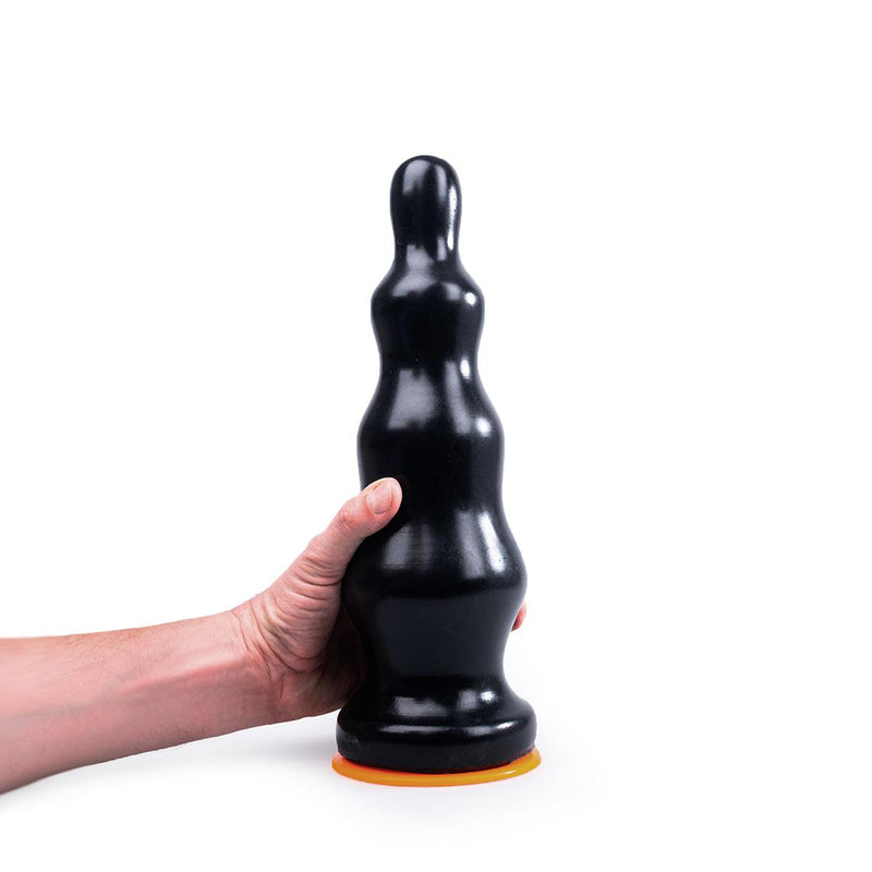 Dinoo Primal Desires - Spino - Großer Dildo mit Saugnapf - Schwarz-Erotiekvoordeel.nl