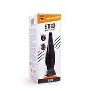 Dinoo Primal Desires - Stego - Dildo grande con ventosa - Nero-Erotiekvoordeel.nl