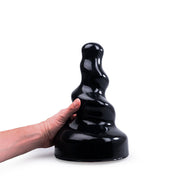 Dinoo Primal Desires - Trike - Großer Dildo mit Saugnapf - Schwarz-Erotiekvoordeel.nl