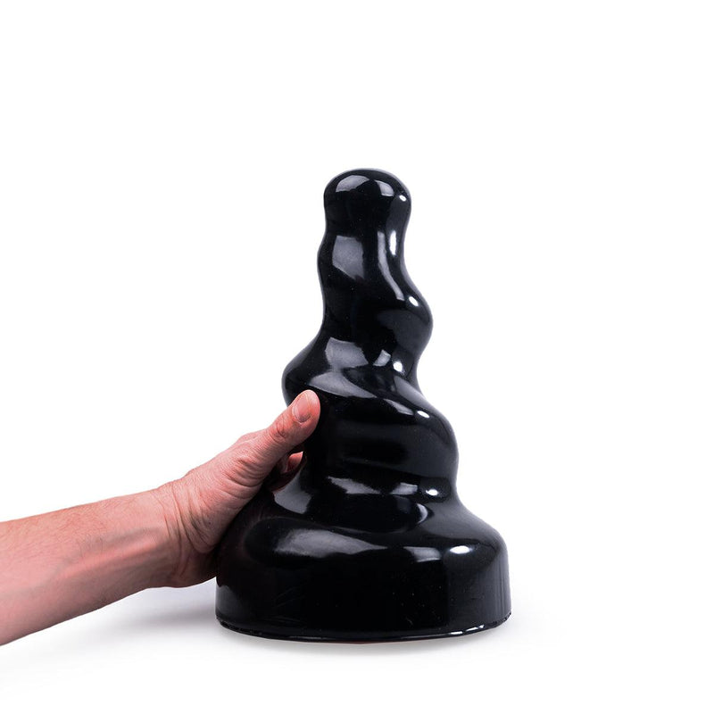 Dinoo Primal Desires - Trike - Großer Dildo mit Saugnapf - Schwarz-Erotiekvoordeel.nl