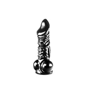 Dinoo - Rhabdodon - Dildo - 23 x 5,8 cm - Czarny-Erotiekvoordeel.nl
