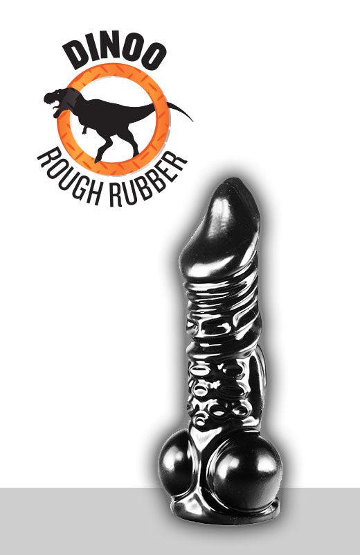 Dinoo - Rhabdodon - dildo - 23 x 5,8 cm - czarny-Erotiekvoordeel.nl