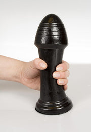 Dinoo - Saurus - Dildo - 21,5 x 8 cm - Schwarz - Erotiekvoordeel.nl