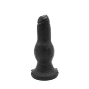 Dinoo - XXL Anal Dildo - Bulbous Thickening - TPE - Black-Erotiekvoordeel.nl