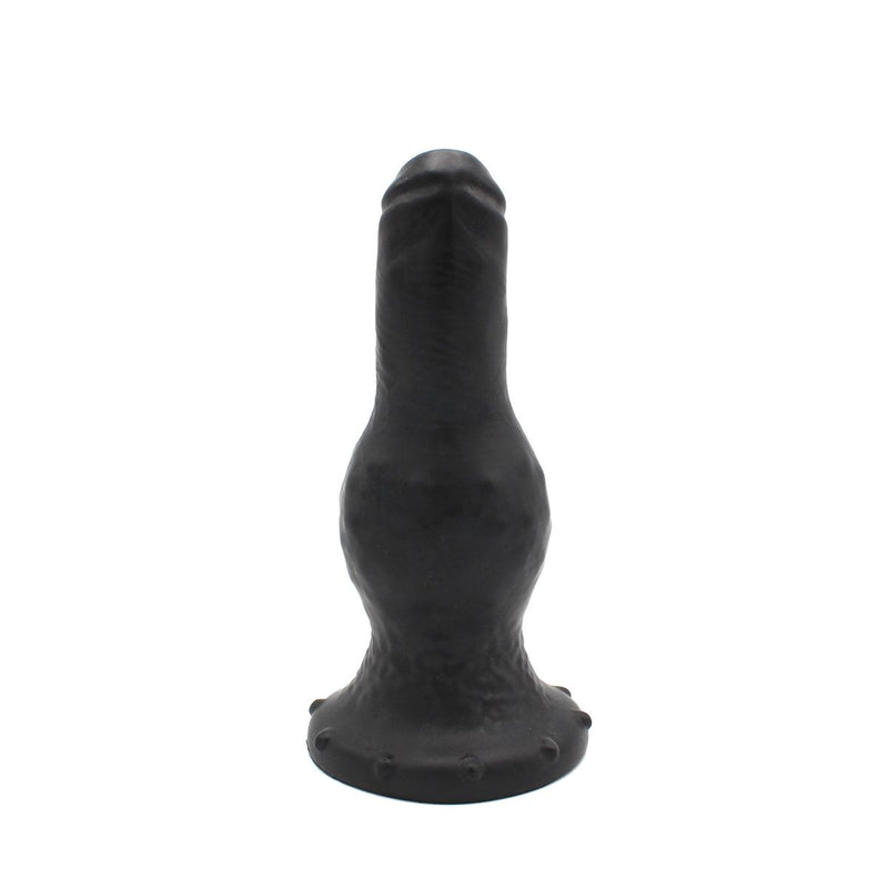 Dinoo - XXL Anal Dildo - Spherical Thickening - TPE - Black-Erotiekvoordeel.nl