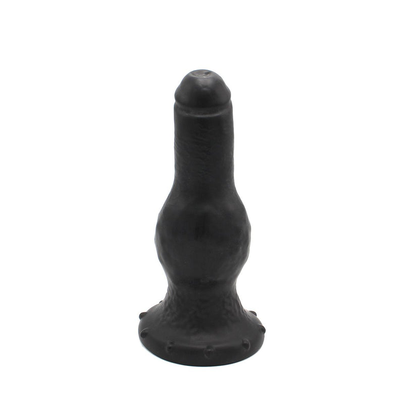 Dinoo - XXL Anal Dildo - Bulbous Thickening - TPE - Black-Erotiekvoordeel.nl