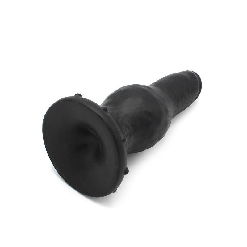 Dinoo - XXL Anal Dildo - Spherical Bulge - TPE - Black-Erotiekvoordeel.nl