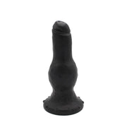 Dinoo - XXL Anal Dildo - Bulbous Thickening - TPE - Black-Erotiekvoordeel.nl