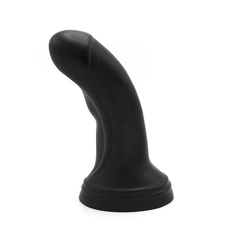 Dinoo - Gode anal XXL - Avec courbure - TPE - Noir-Erotiekvoordeel.nl