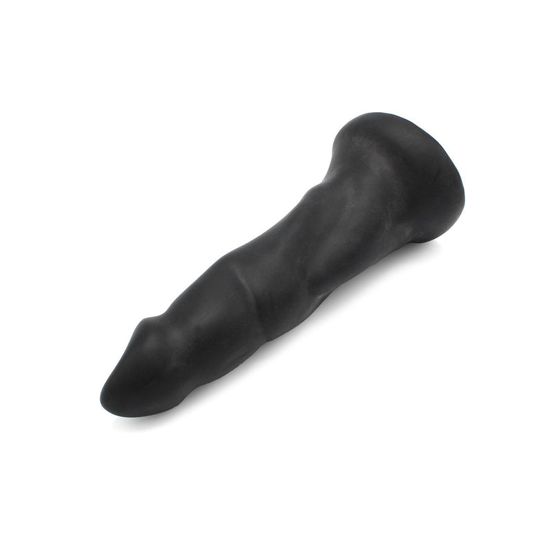 Dinoo - XXL Anaal Dildo - TPE - Zwart-Erotiekvoordeel.nl
