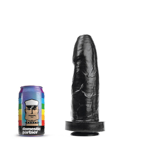 Domestic Partner - Dieter - Dildo - Large - Black-Erotiekvoordeel.nl