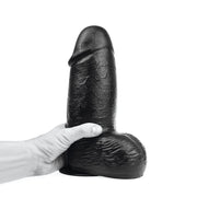 Domestic Partner - Hans - Dildo - XL - Zwart-Erotiekvoordeel.nl