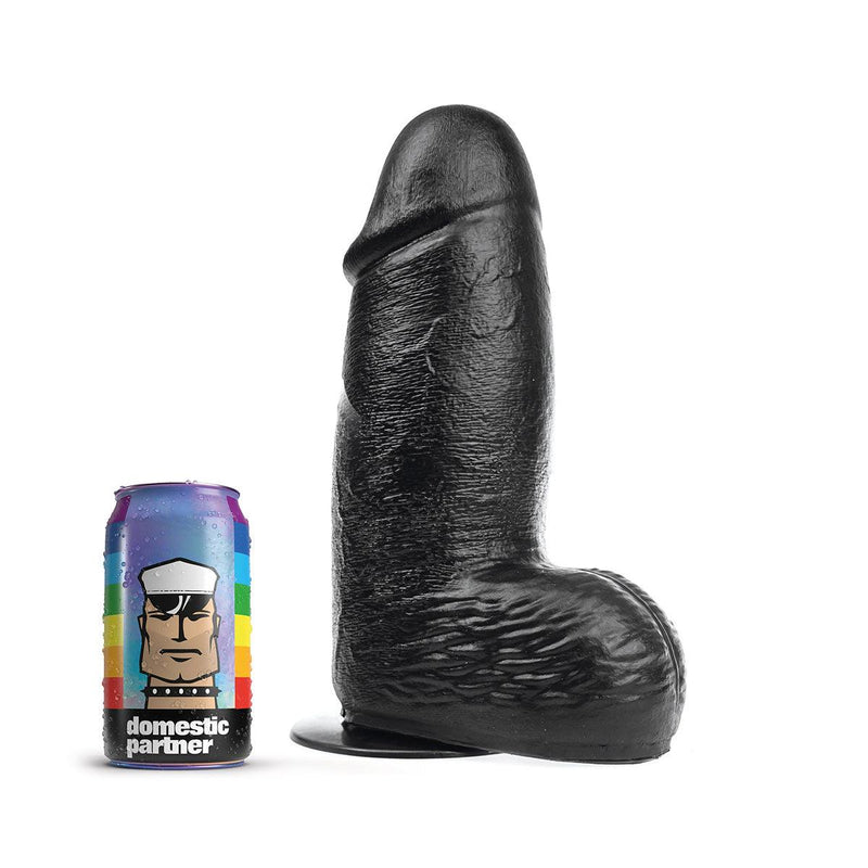 Domestic Partner - Hans - Dildo - XL - Zwart-Erotiekvoordeel.nl