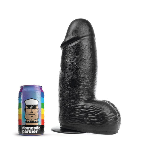 Domestic Partner - Hans - Dildo - XL - Black-Erotiekvoordeel.nl
