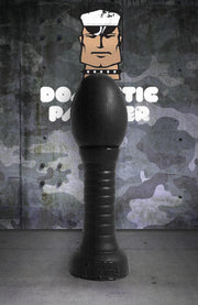 Domestic Partner - Turbo Prop - Duży buttplug - 17 x 5 cm - Czarny-Erotiekvoordeel.nl