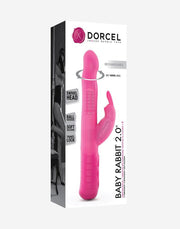 Dorcel - Baby 2.0 - Rabbit Vibrator - Pink-Erotiekvoordeel.nl