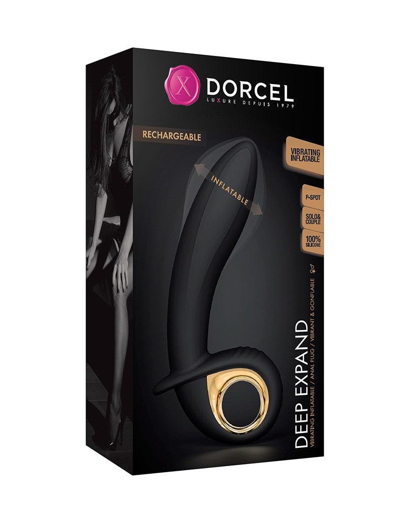 Dorcel - Deep Expand - Plug anale gonfiabile vibrante - Erotiekvoordeel.nl