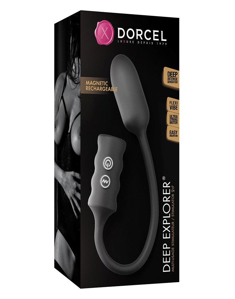 Dorcel - Deep Explorer Vibrator - Black-Erotiekvoordeel.nl