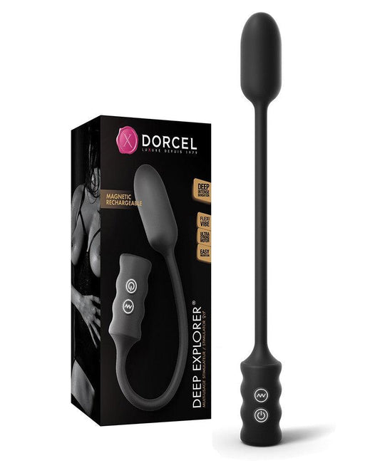 Dorcel - Deep Explorer Vibrator - Black-Erotiekvoordeel.nl